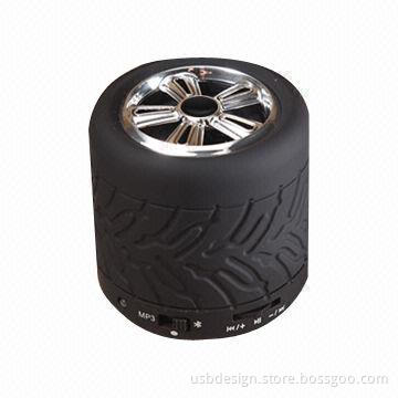 Special tire-shaped Bluetooth speaker